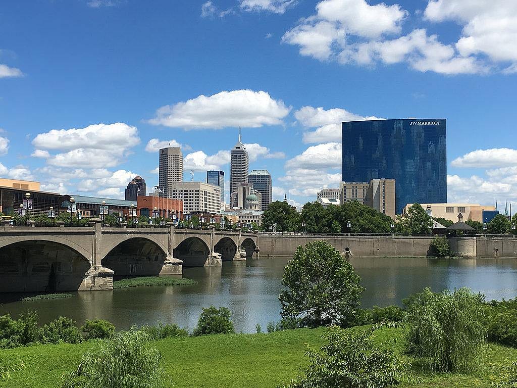 Indiana: Historic Military Park at White River State Park, Indianapolis