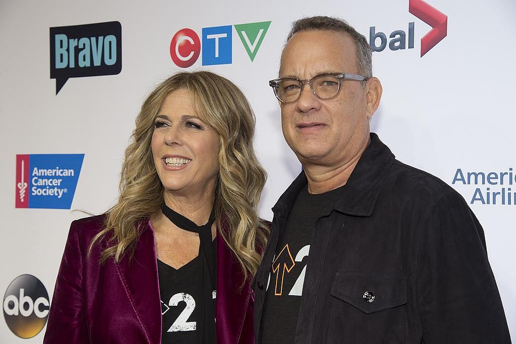 Rita Wilson and Tom Hanks