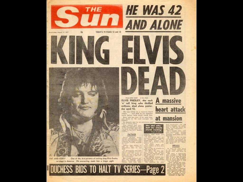 1977: The death of a king