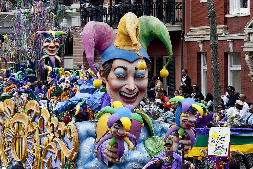 Louisiana: Mardi Gras float
