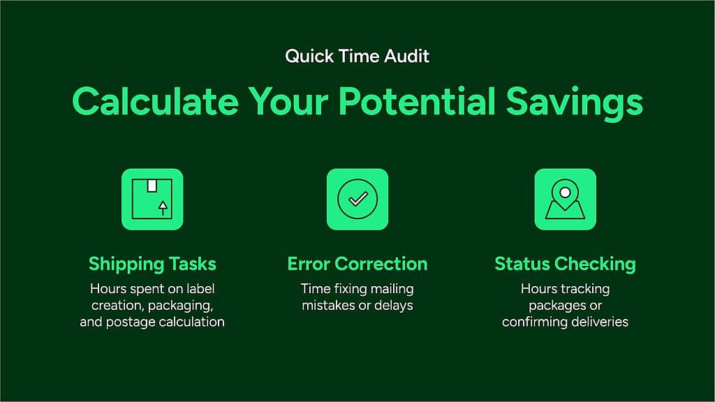 Infographic showing the top methods to calculate potential savings.