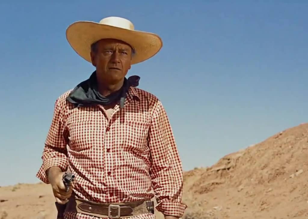 John Wayne in The Searchers