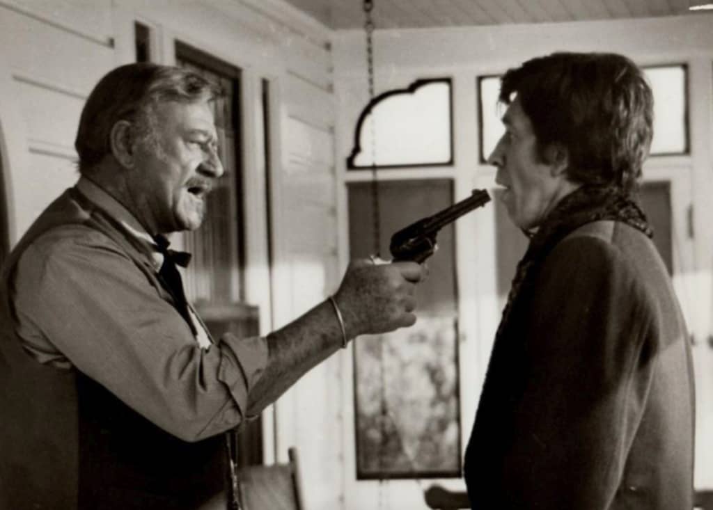 John Wayne in The Shootist