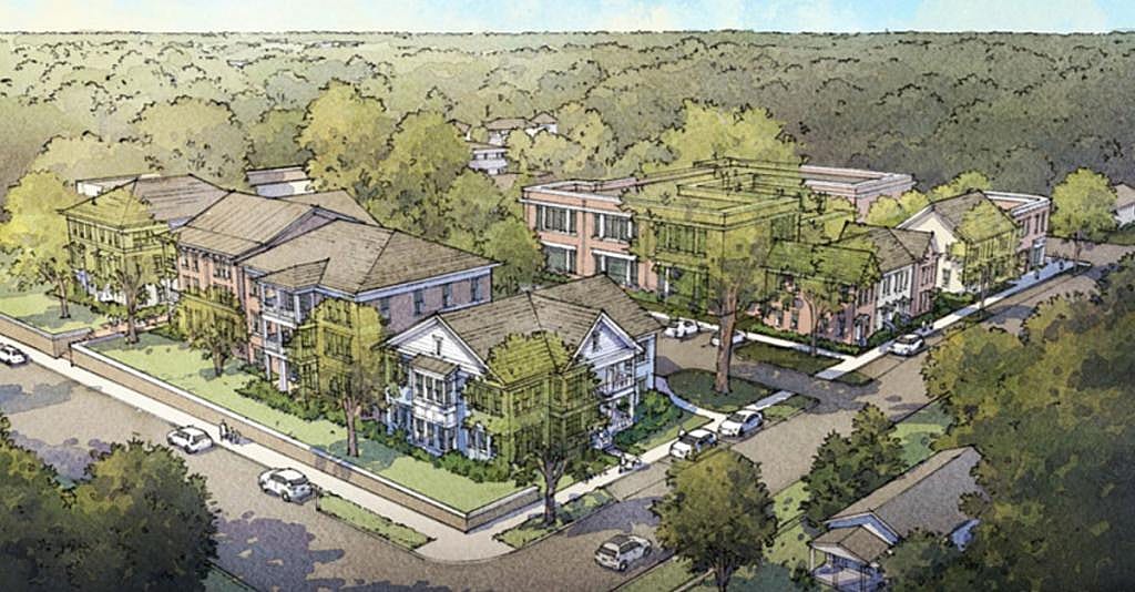 Rendering of Lakewood Elementary housing