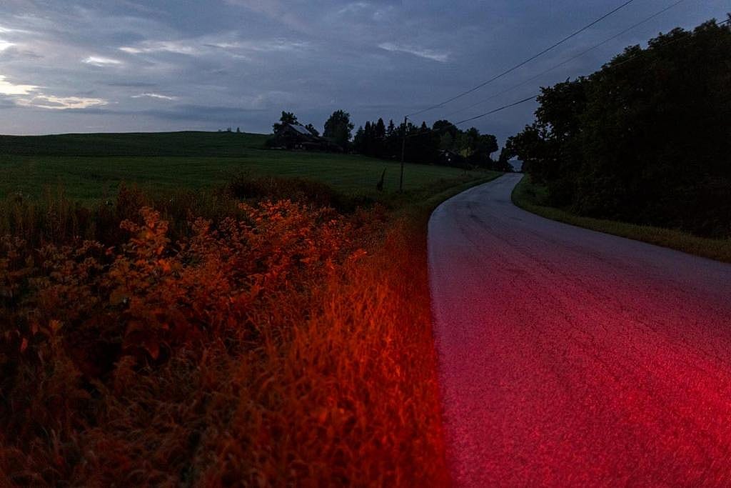 A stretch of road within a few miles of the US-Canada border in Vermont where CBP agents arrested Jose Ignacio ‘Nacho’ De La Cruz and his stepdaughter in June.