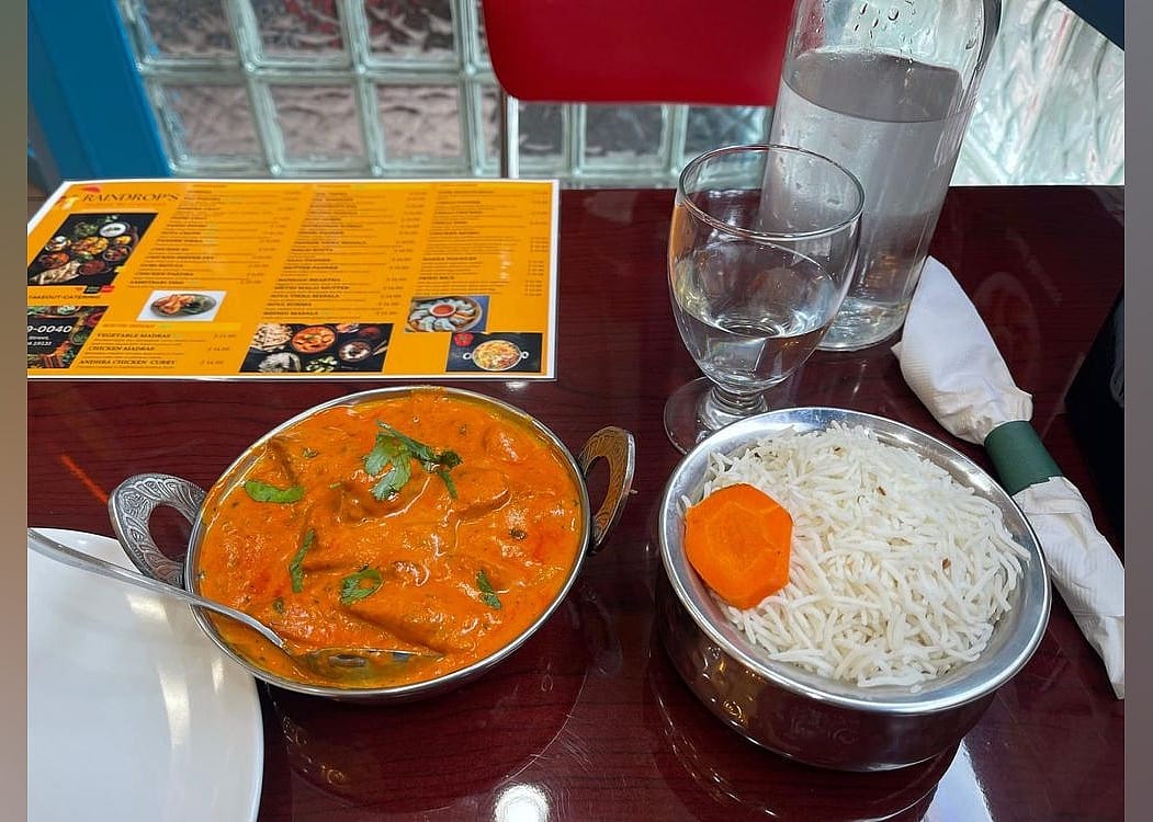 Indian: Raindrops Indian Restaurant