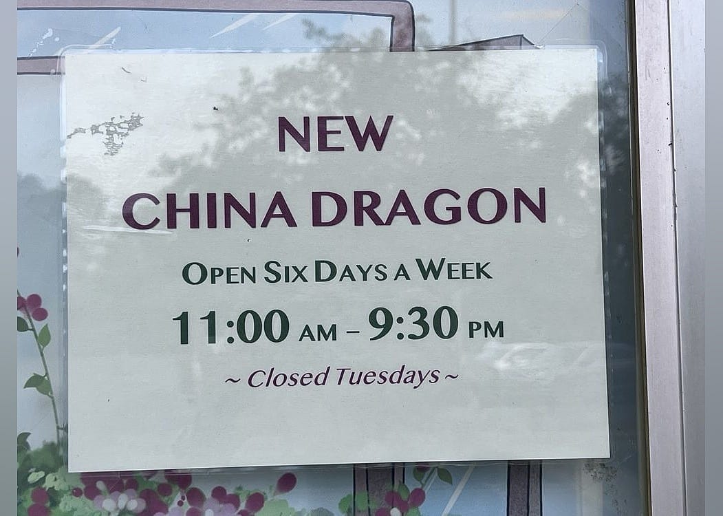 #10. China Dragon