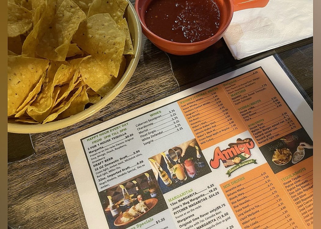 #4. Amigo Mexican Restaurant