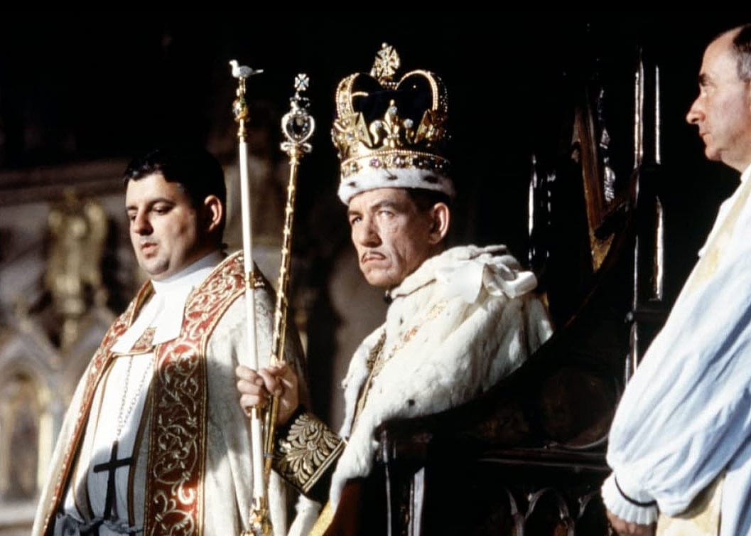 Ian McKellen in a scene from the 1995 "Richard III" film