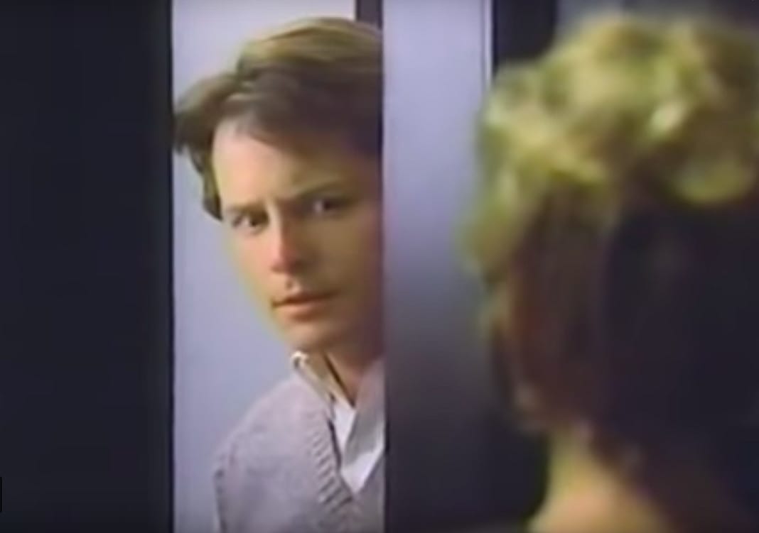 1985: Michael J. Fox Braves the Storm