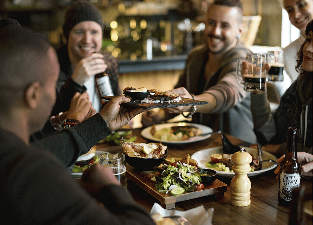 Americans now spend more eating out than they do on groceries