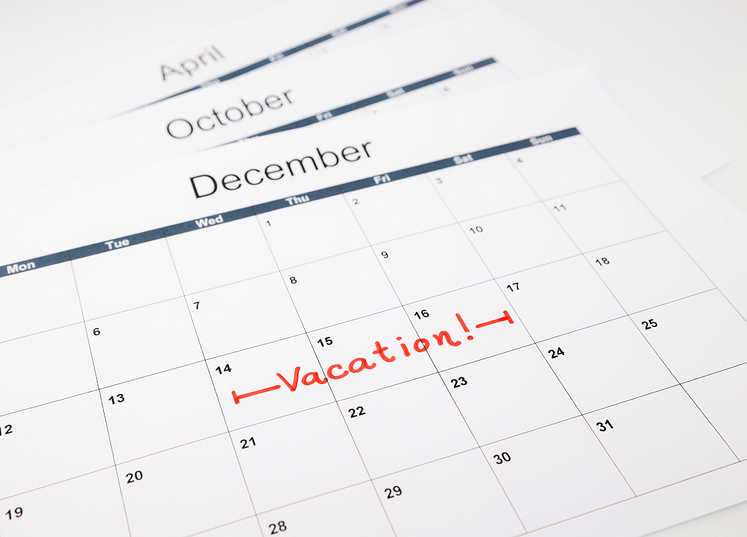 The traditional work schedule shifts and vacation days die out
