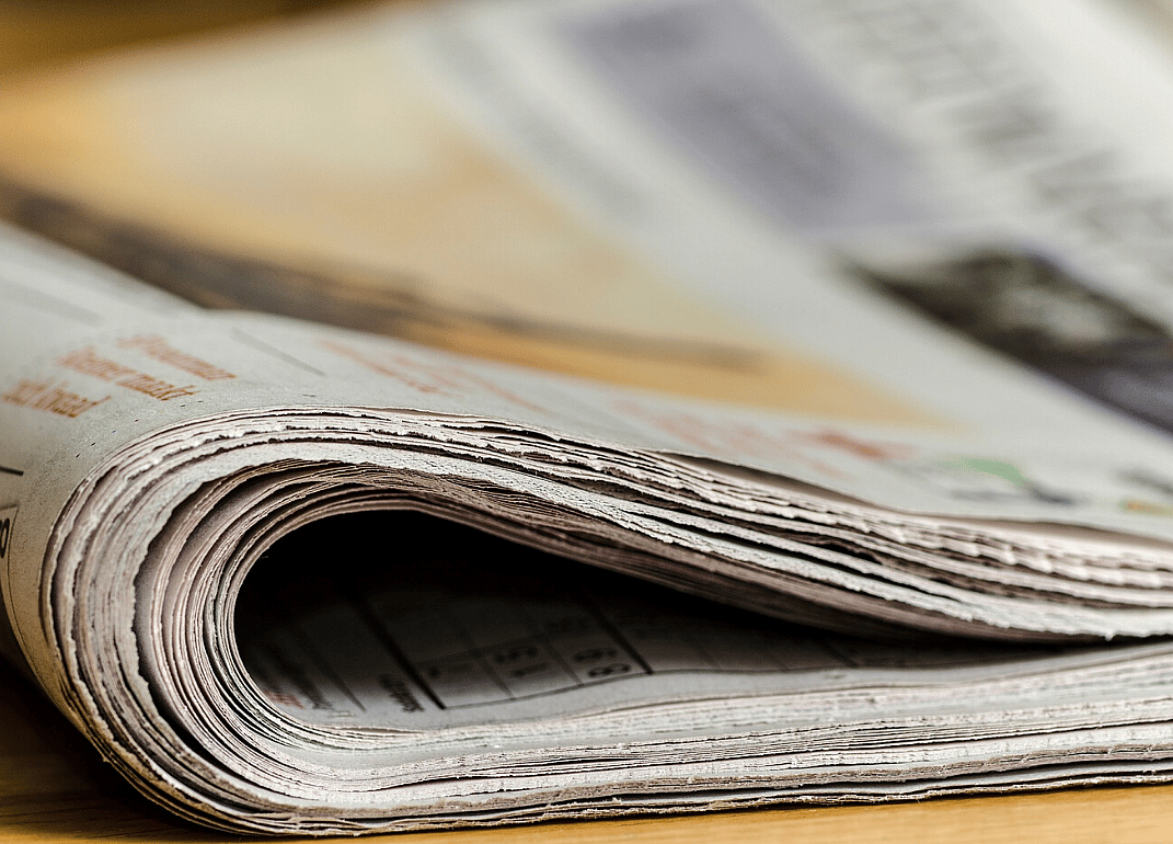 Print newspapers rapidly decline