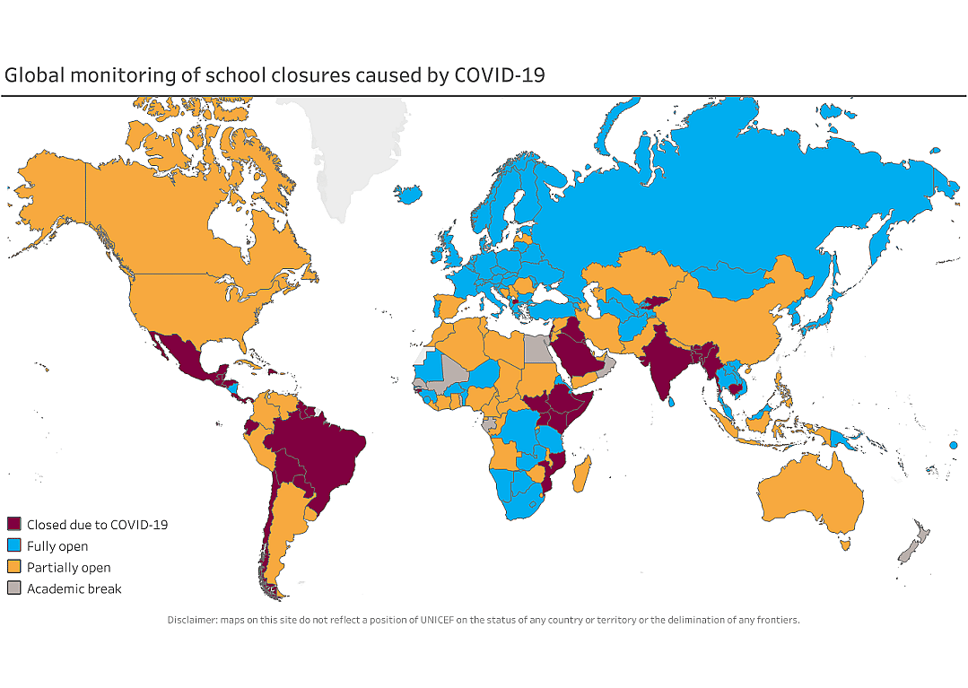 School closures due to COVID-19