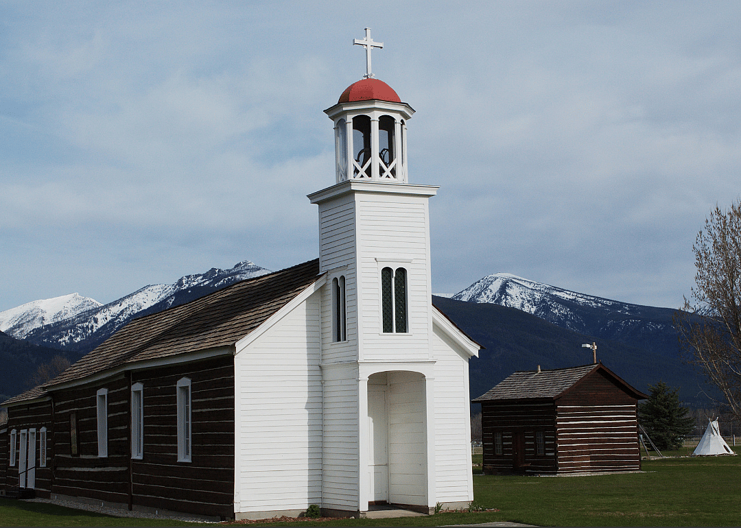 Montana: St. Mary's Mission Chapel