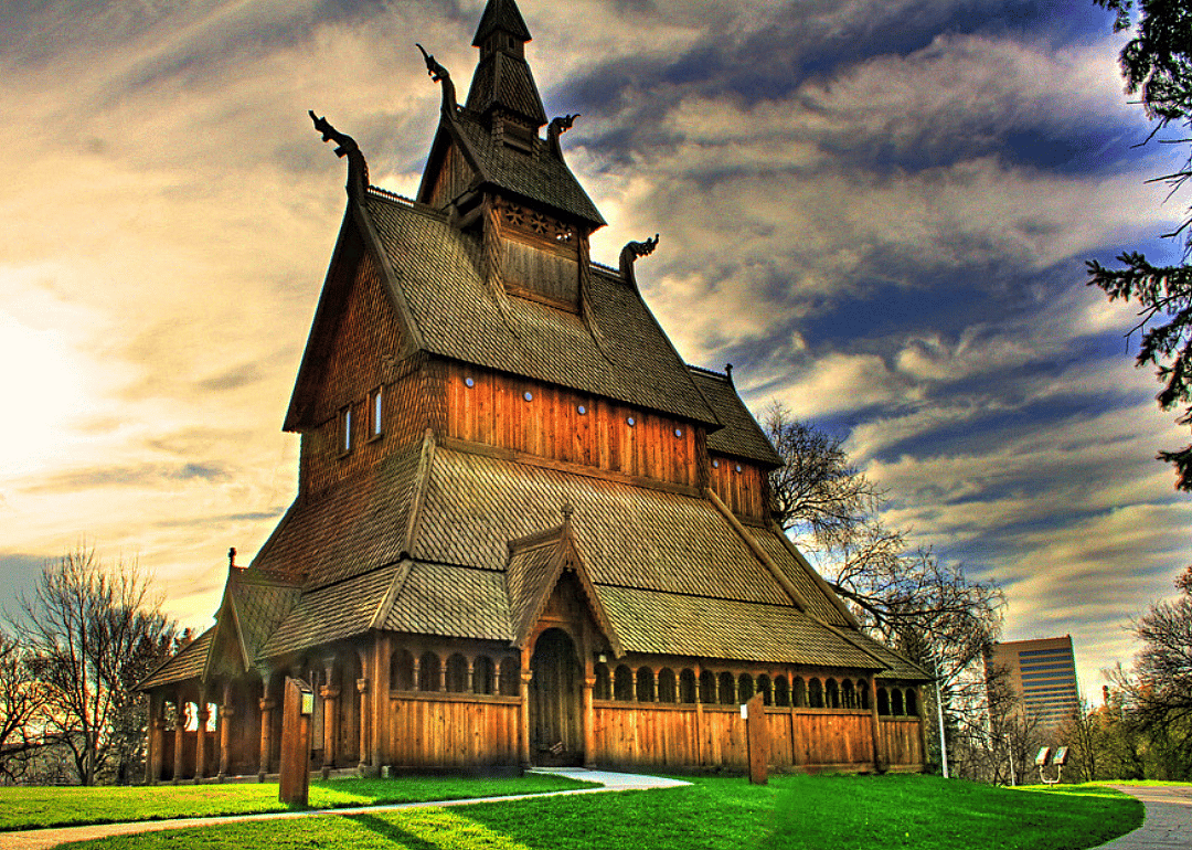 Minnesota: Hopperstad Stave Church Replica
