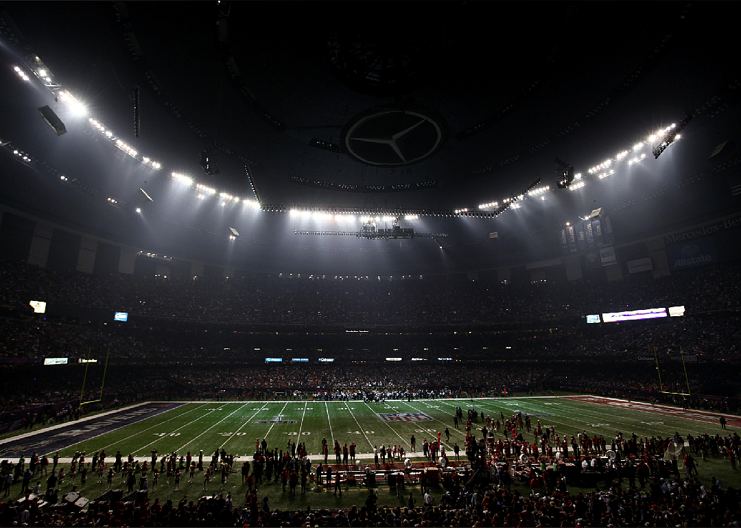 The Super Bowl loses power