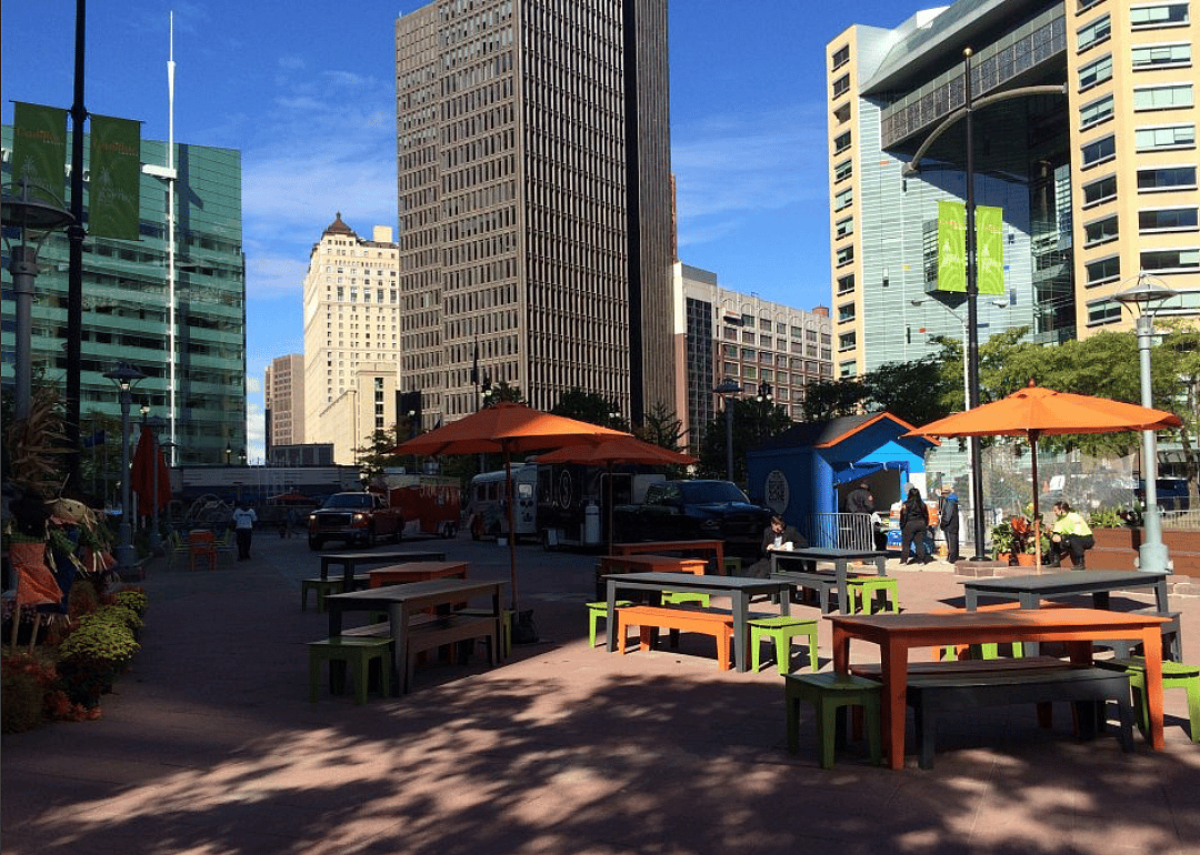#10. Cadillac Square