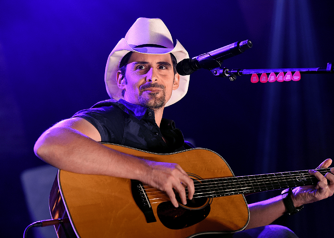#13. Brad Paisley (tie)