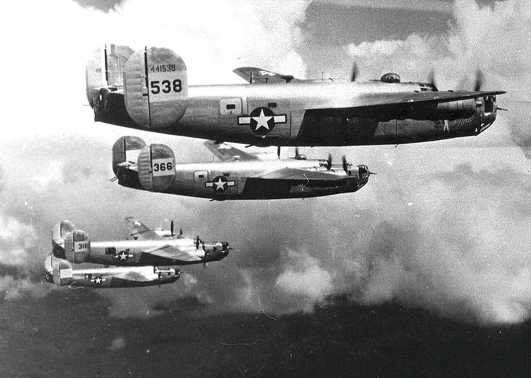 18,500 B-24 Liberators