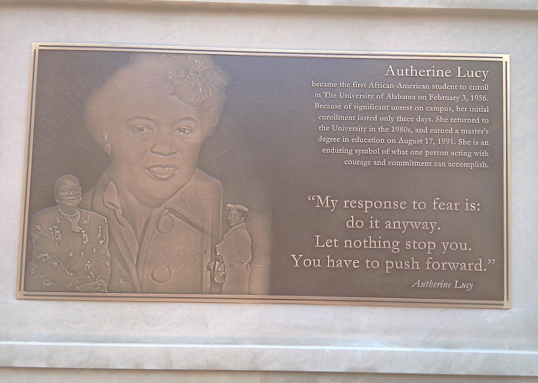 1956: First Black woman admitted to white university