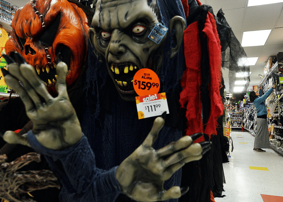 Present day: Americans spend $13.1 billion on Halloween