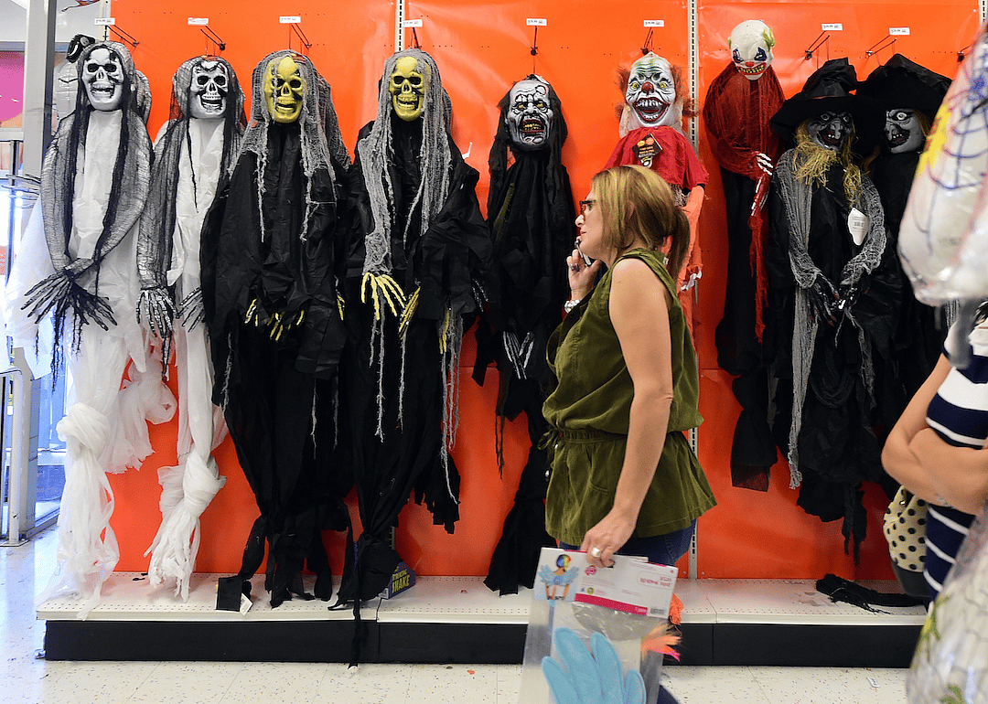 Halloween sales expected to reach $8.8 billion.