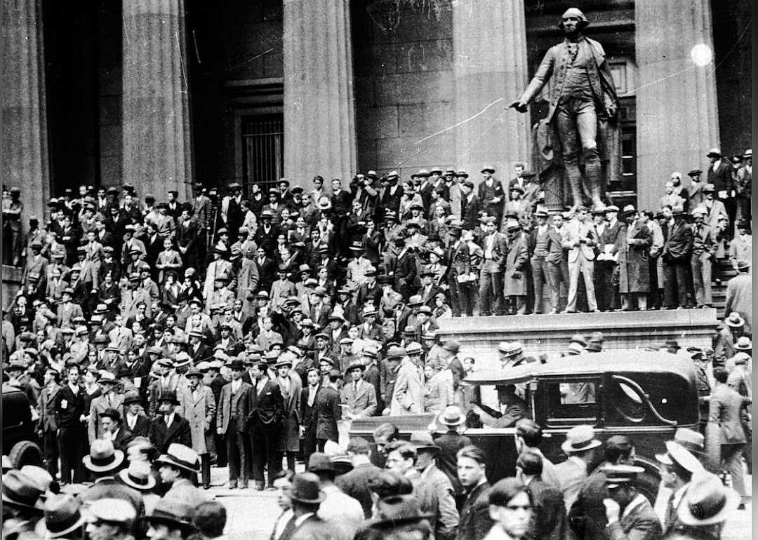 1929 answer: Black Tuesday of the stock market crash