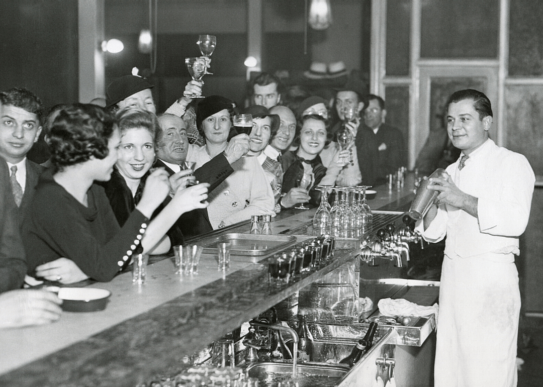 1933 Answer: Prohibition repeal