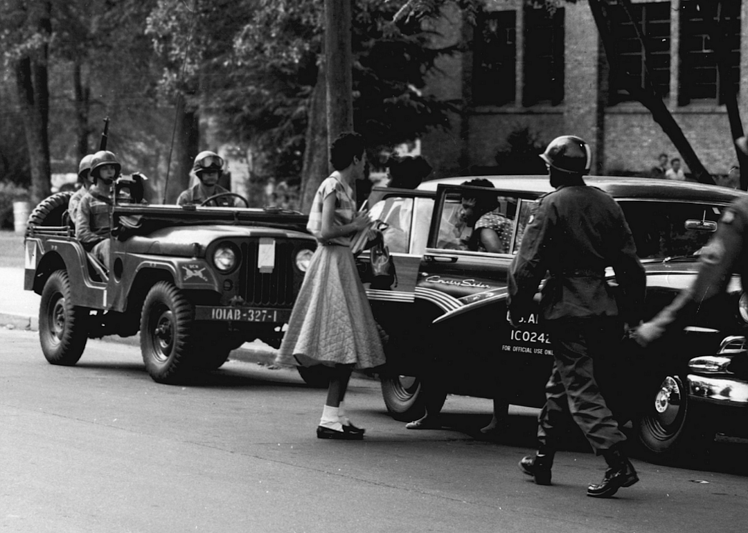 1957 answer: The Little Rock Nine