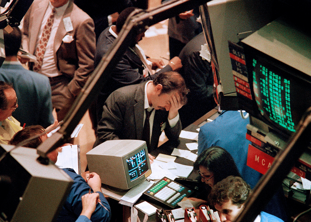 1987 answer: Stock market crash