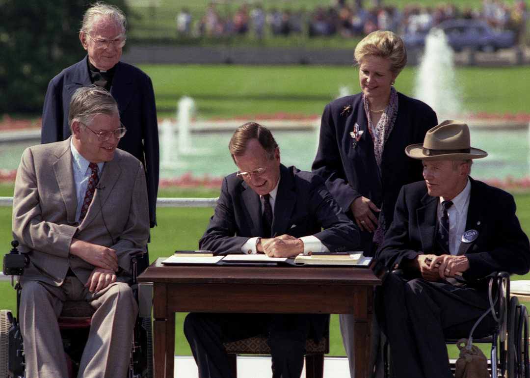 1990 answer: Americans with Disabilities Act