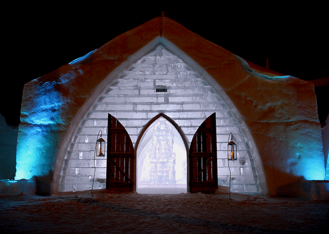 Hôtel de Glace in Saint-Gabriel-de-Valcartier, Canada