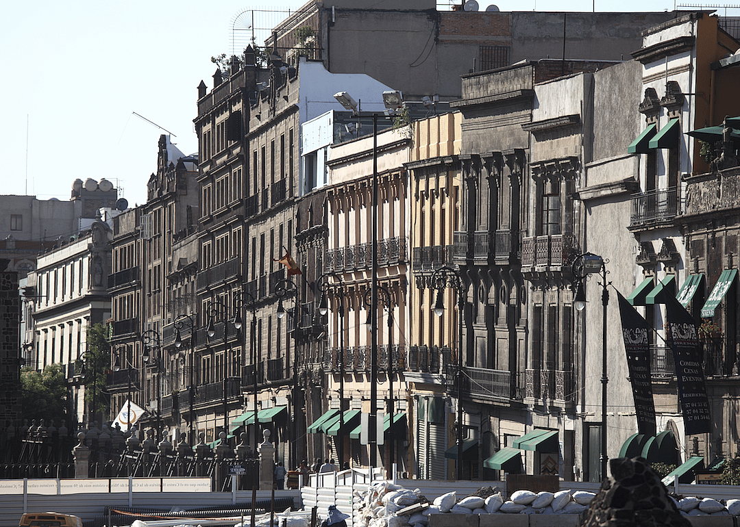 Mexico City is sinking