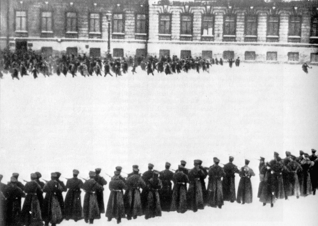 Workers massacred in Russia's Bloody Sunday