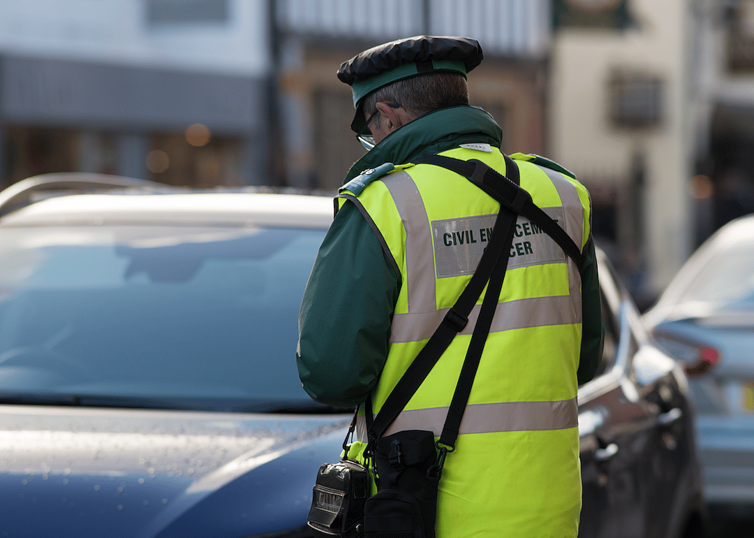 #23. Parking enforcement workers