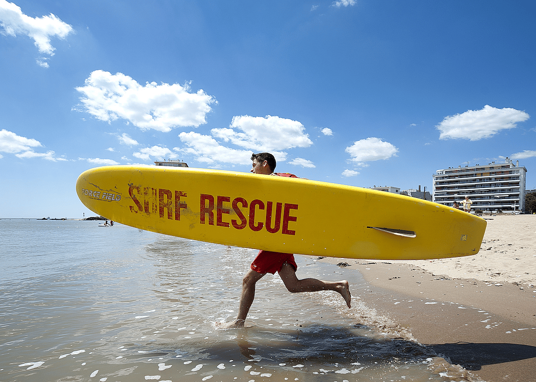 #44. Lifeguards, ski patrol, and other recreational protective service workers