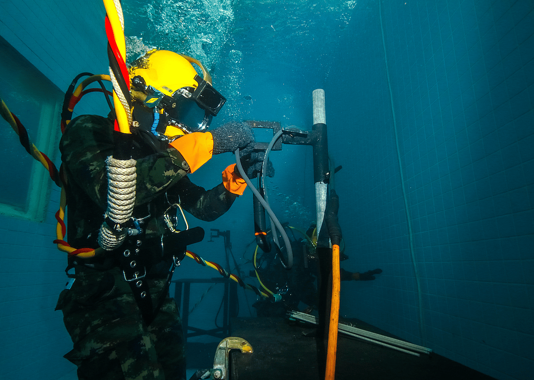 #17. Commercial divers