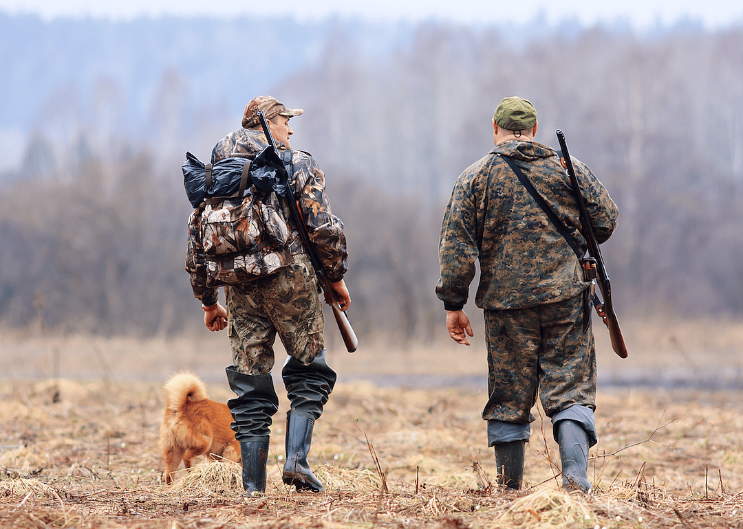 #38. Fishing and hunting workers