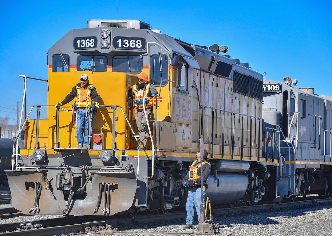 #9. Railroad brake, signal, and switch operators