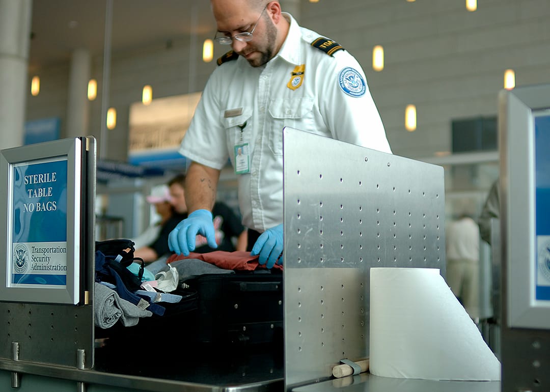 #25. Transportation security screeners