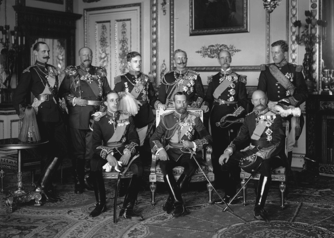 Monarchs attend funeral of Britain's Edward VII