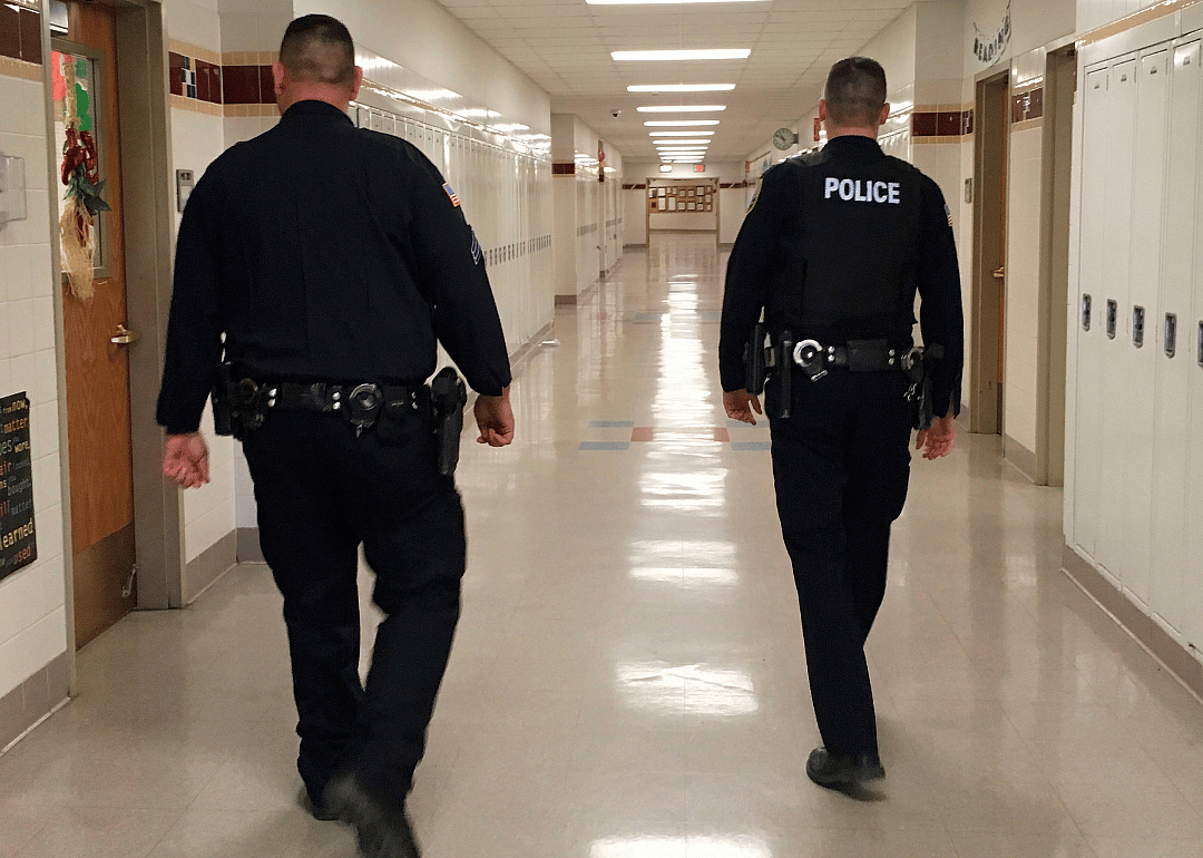 2000s: Schools get police officers