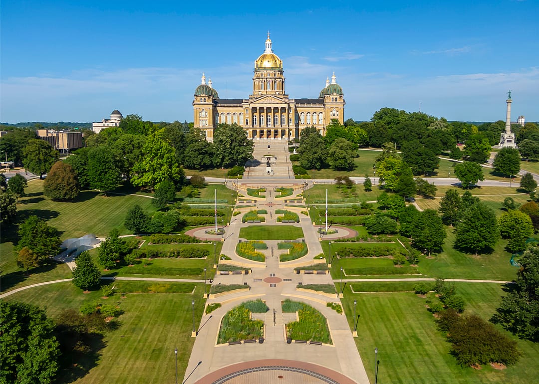 Iowa State Capitol building.
