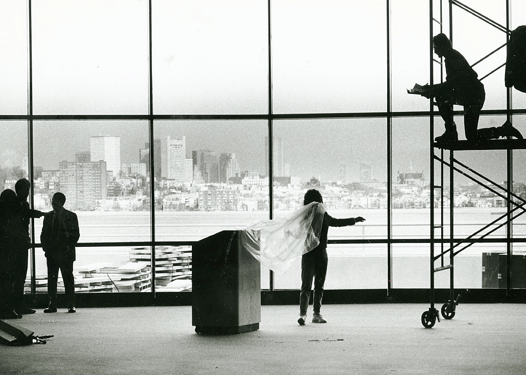JFK Library Completion - Boston 1991