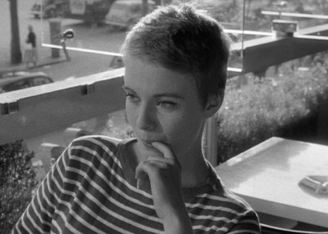 Jean Seberg in ‘Breathless’.