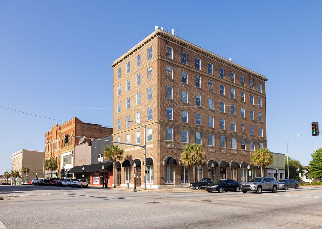 Historic downtown from Washington Street.