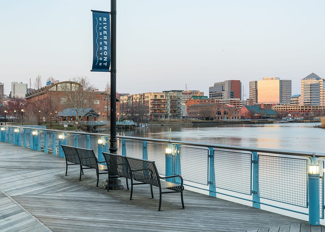 Wilmington riverwalk.