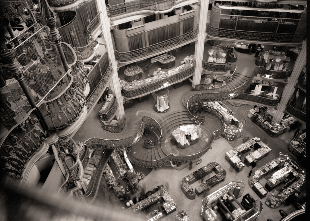 Department stores bring grandeur to the masses
