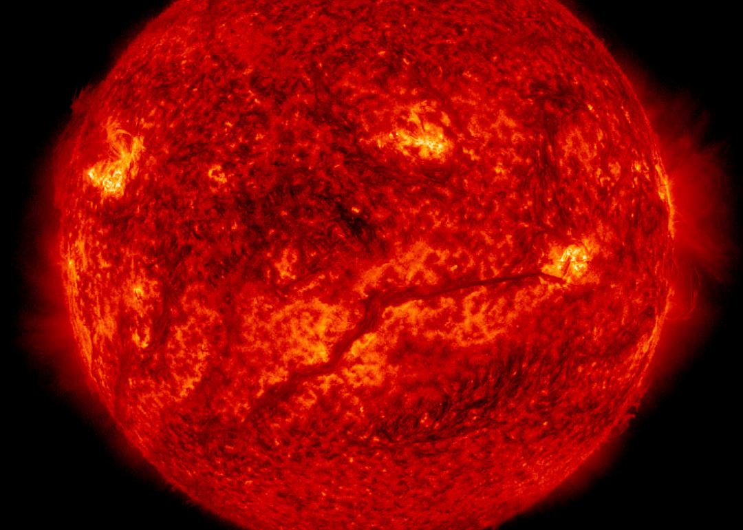 Snaking filament
